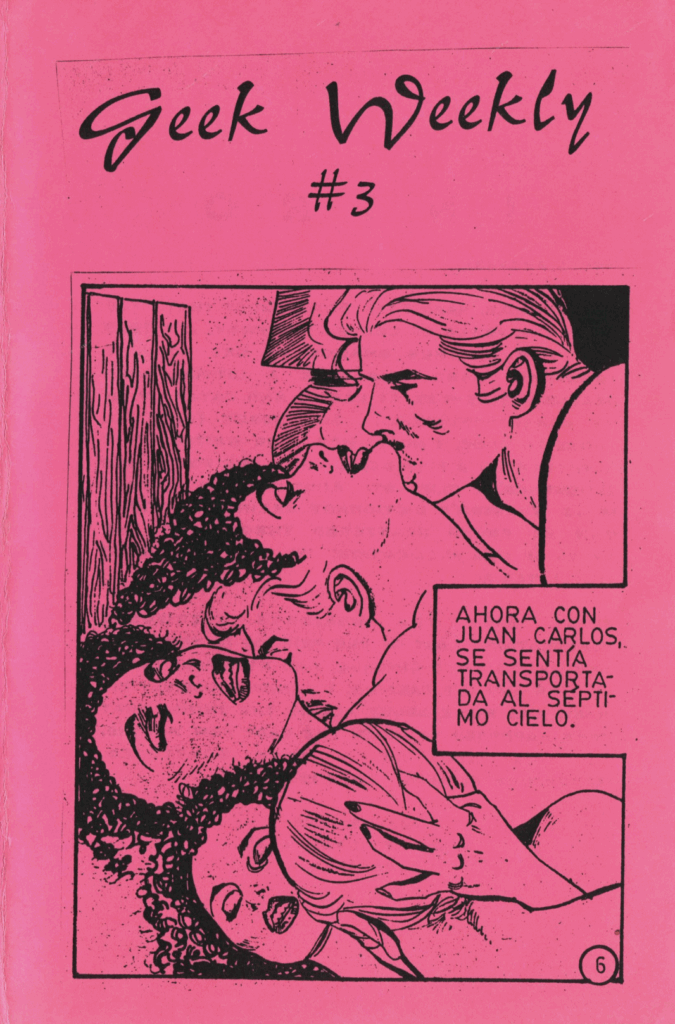 The cover of "Geek Weekly #3" (digest size).