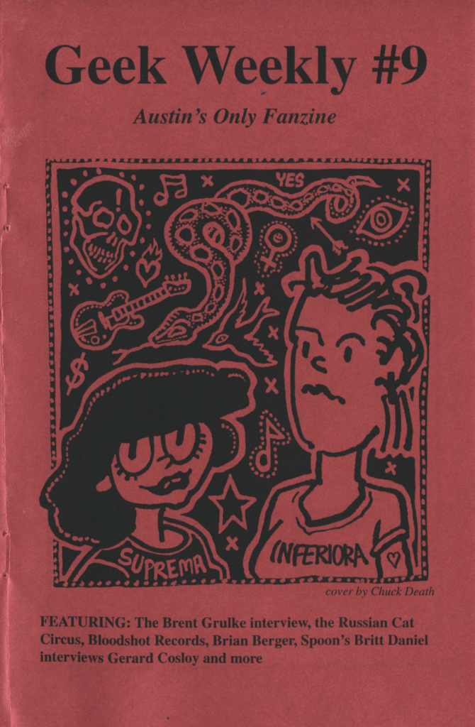 The cover of "Geek Weekly #9" (digest size).