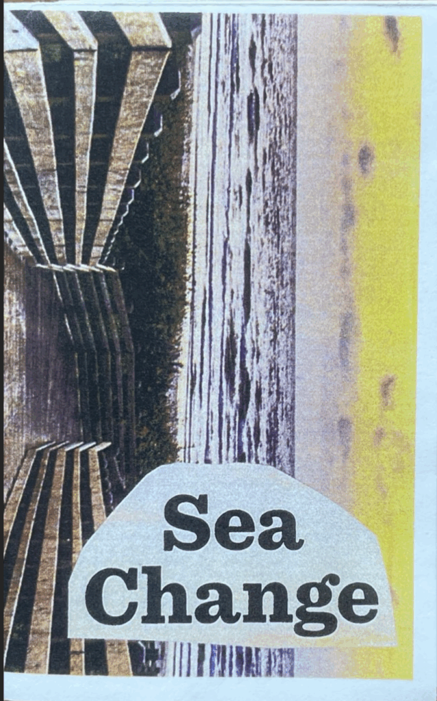 The cover of "Sea Change" (minizine size).